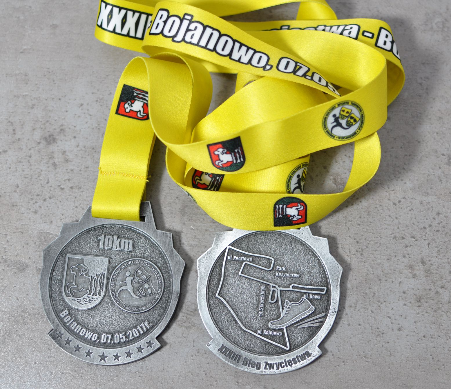 Medale biegi